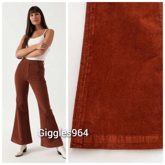 Rolla's East Coast Flare Cords Corduroy Pants Jeans - Picture 12 of 16